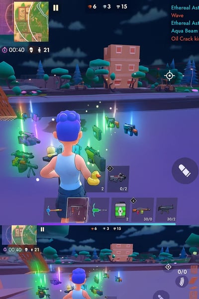A screenshot of a game called Fortzone Battle Royale.